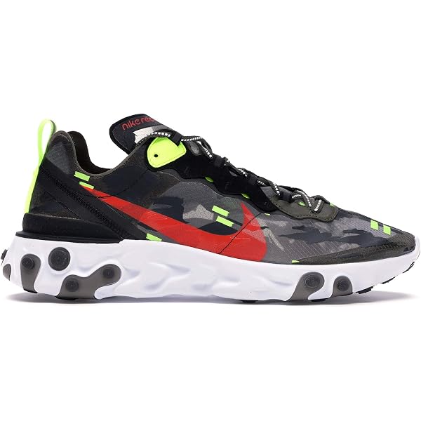 Amazon.com | Nike React Element 87 Mens CJ4988 200 (Medium Olive